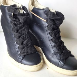 ADIDAS Stain Smith up Wedge shoes size 7